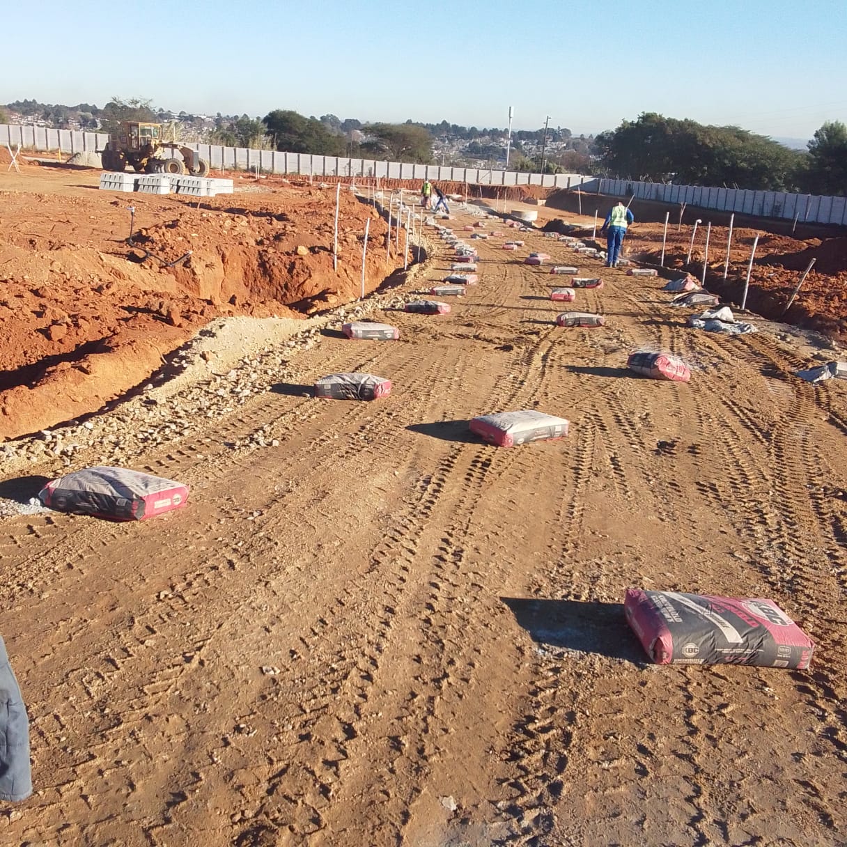 Construction work detail